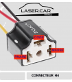 CONNECTEURS H4 Femelle, FAISCEAU H4 - La paire