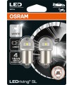 R5W LED RED 12V OSRAM LEDriving  SL