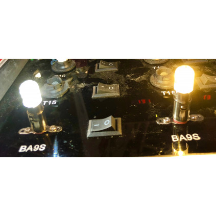 Ampoule LED BA9s LASERCAR, LASER car ,Petite Veilleuse, Blanc Chaud ou Blanc Pur